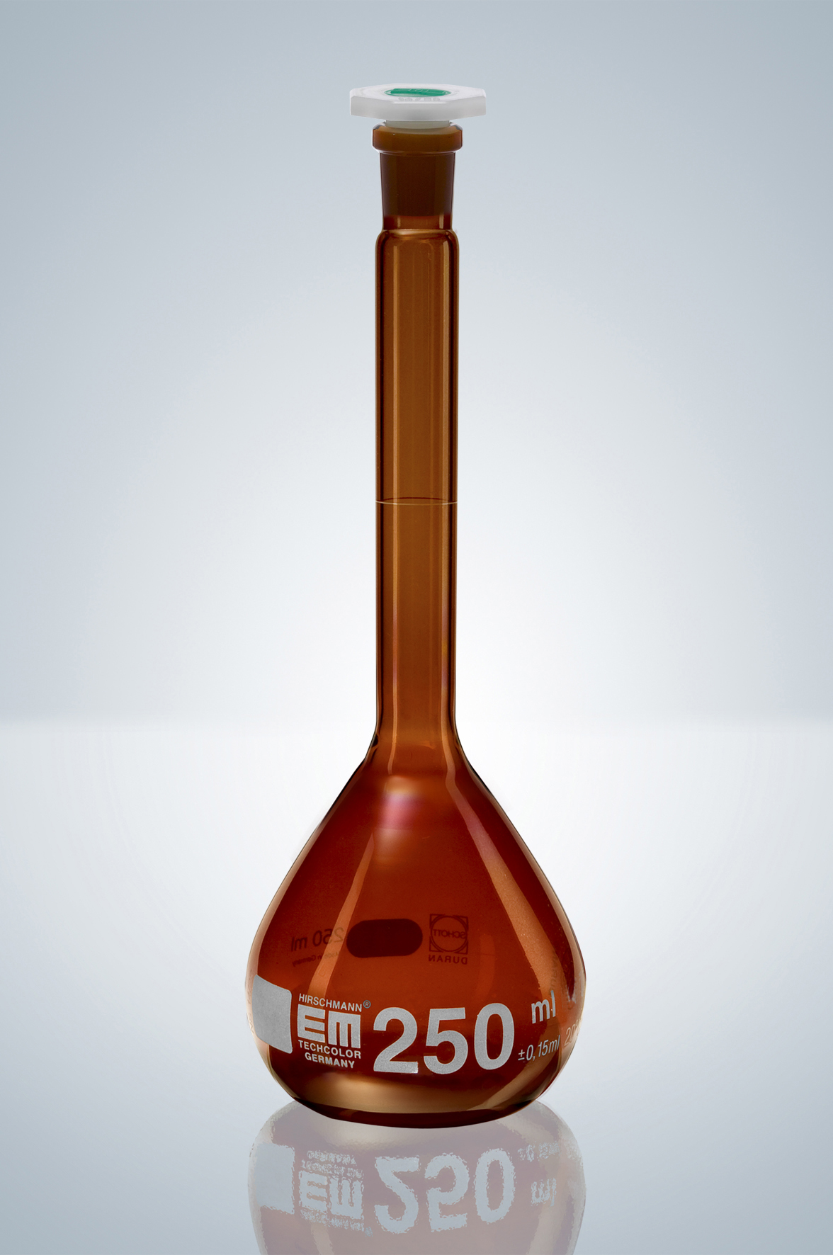 容量瓶 棕色玻璃（DIN EN ISO 1042标准）